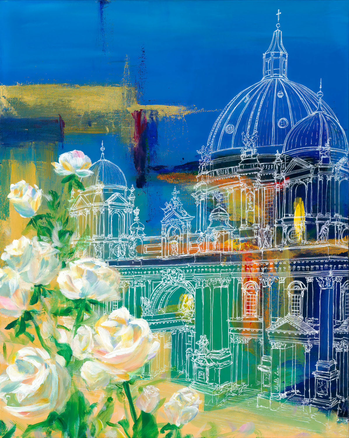 With Love from Berlin Print by Malti B Lee