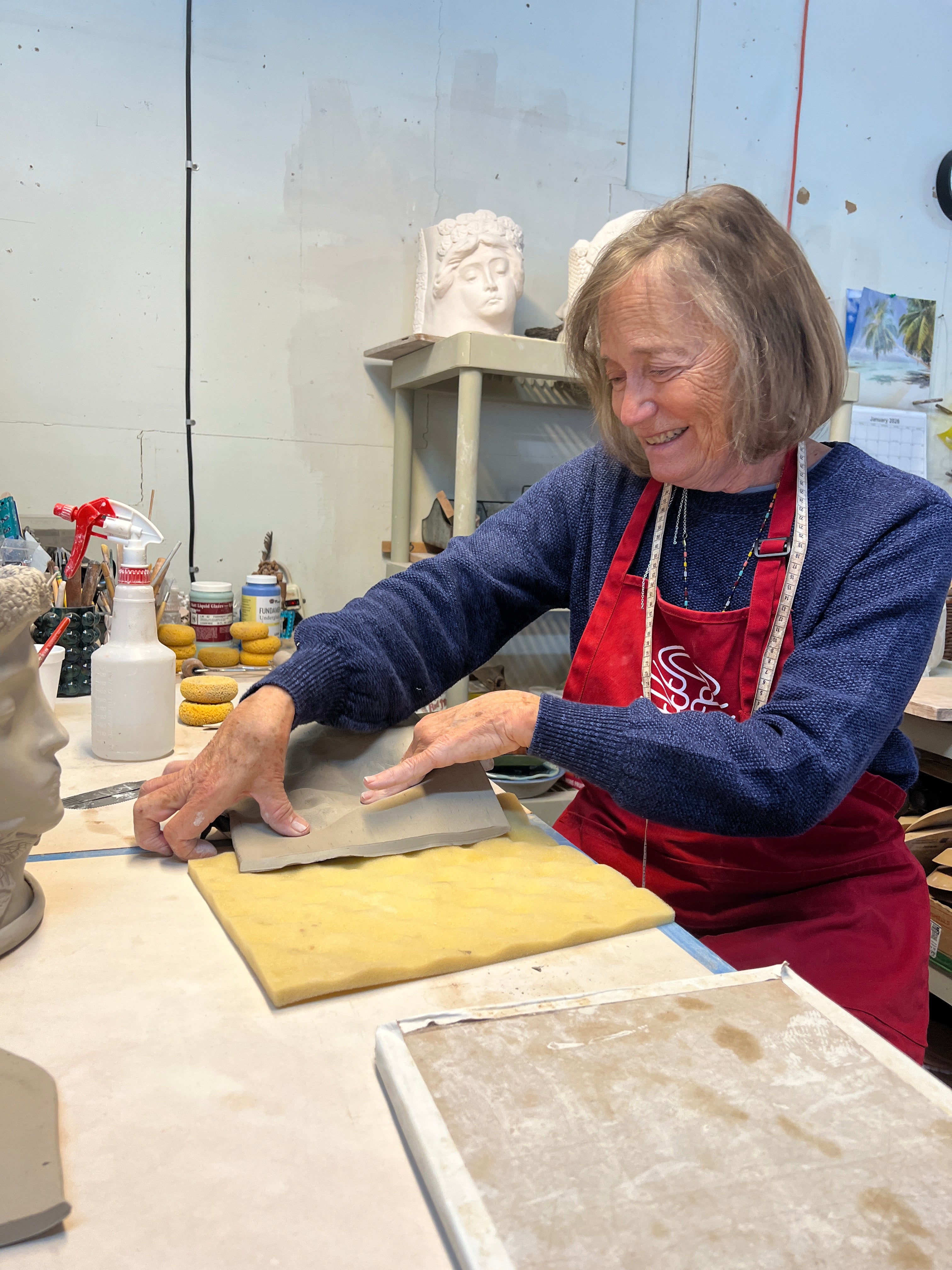 Lakshmi Ceramic Wall Hanging by Hooting Buddha