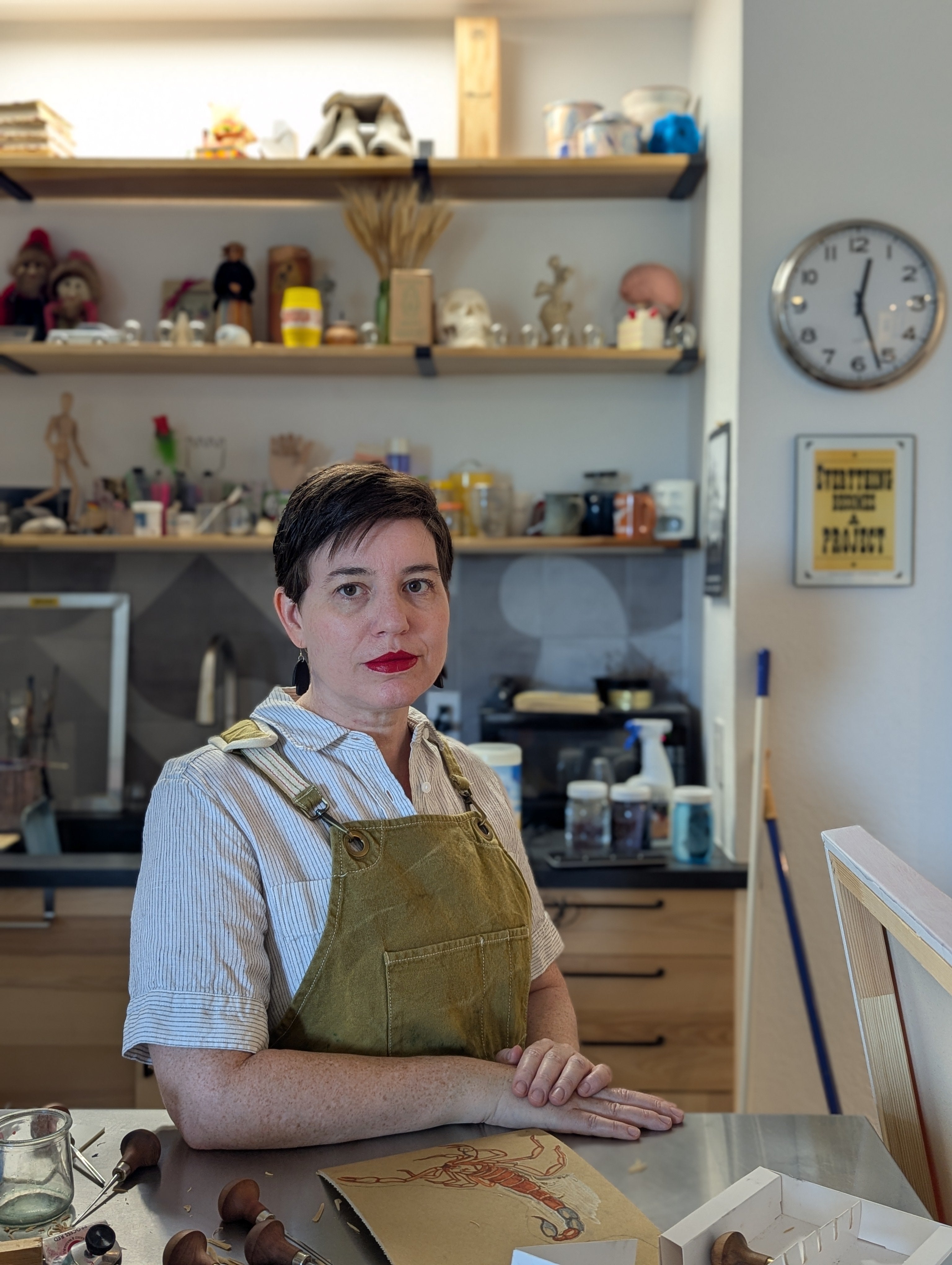 Nelson Print by Leslie Deil