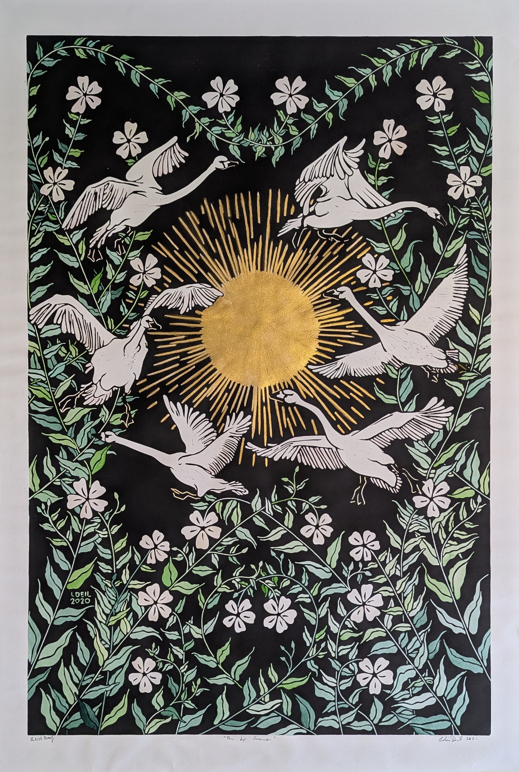 Six Swans by Leslie Deil