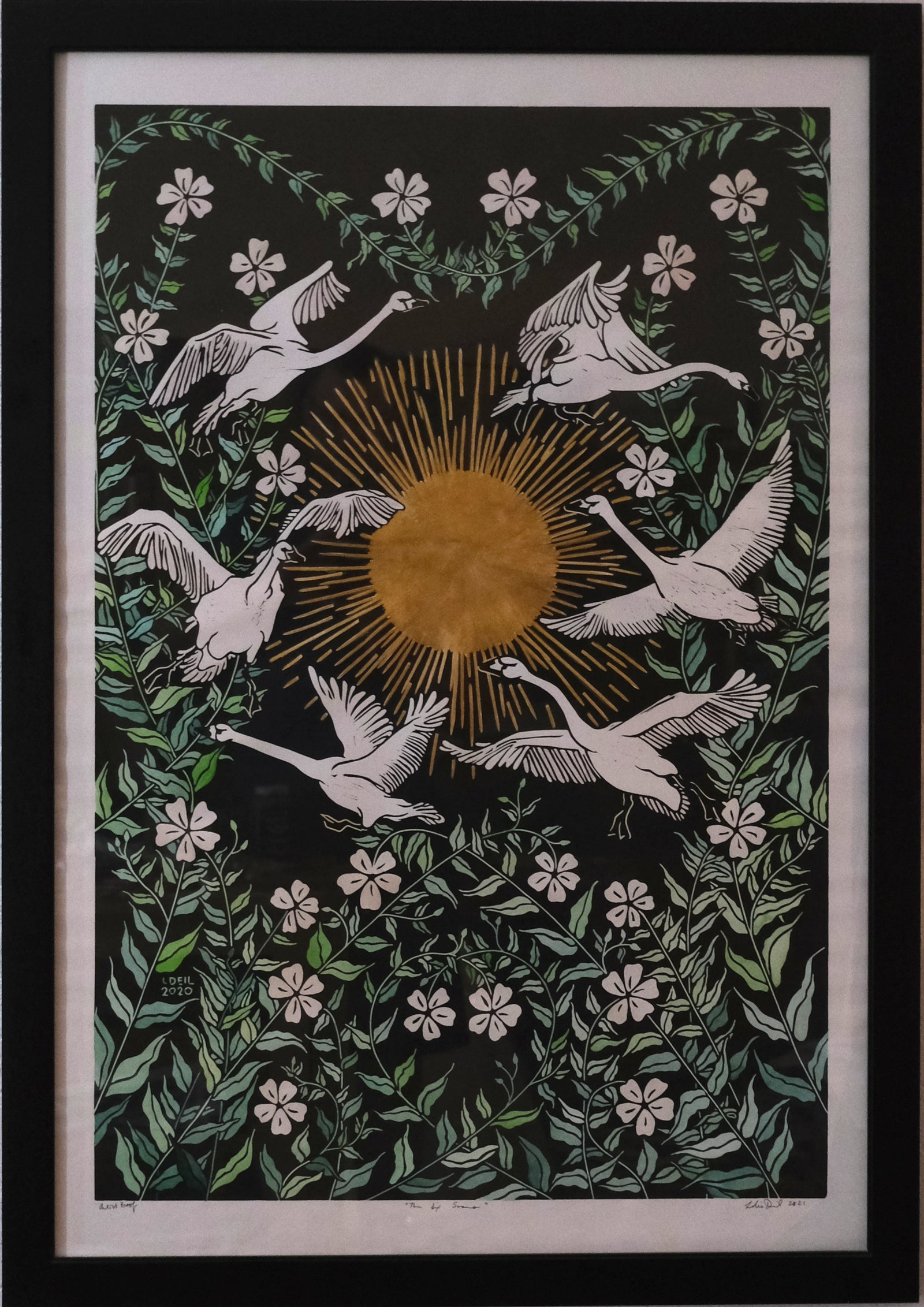 Six Swans by Leslie Deil