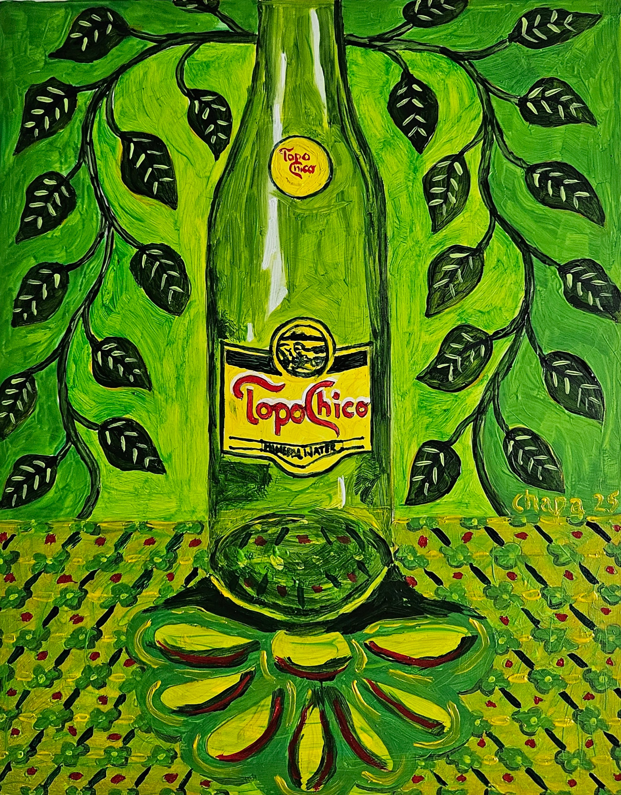 Three Quarter Topo Chico Verde by Manny Chapa