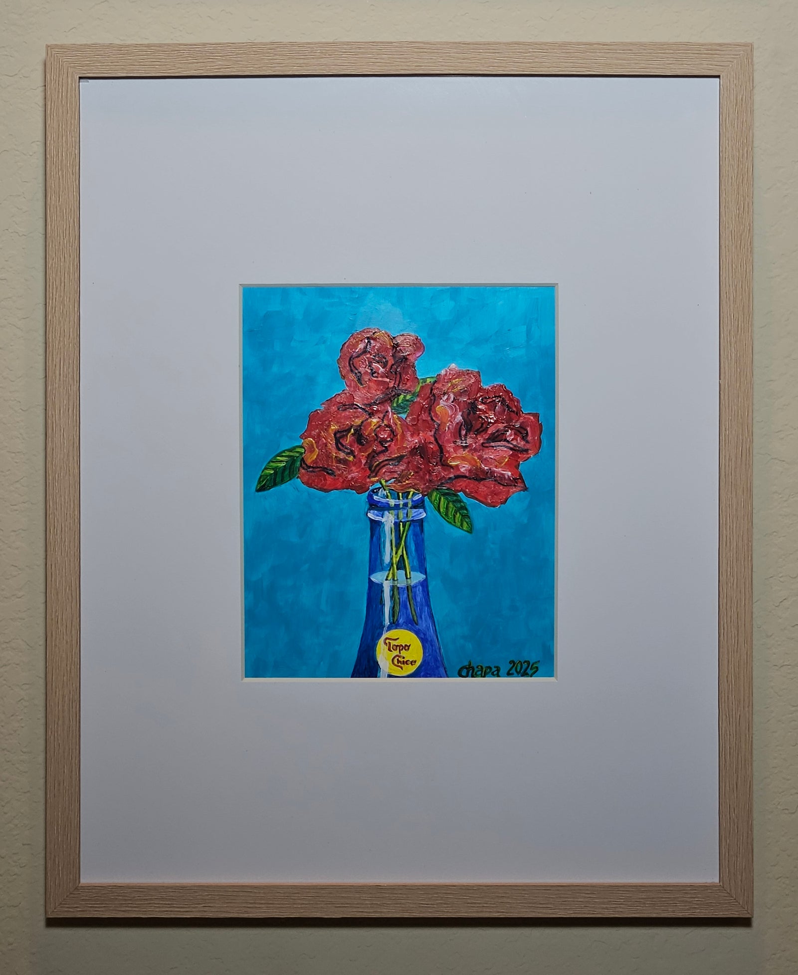 My Three Roses by Manny Chapa