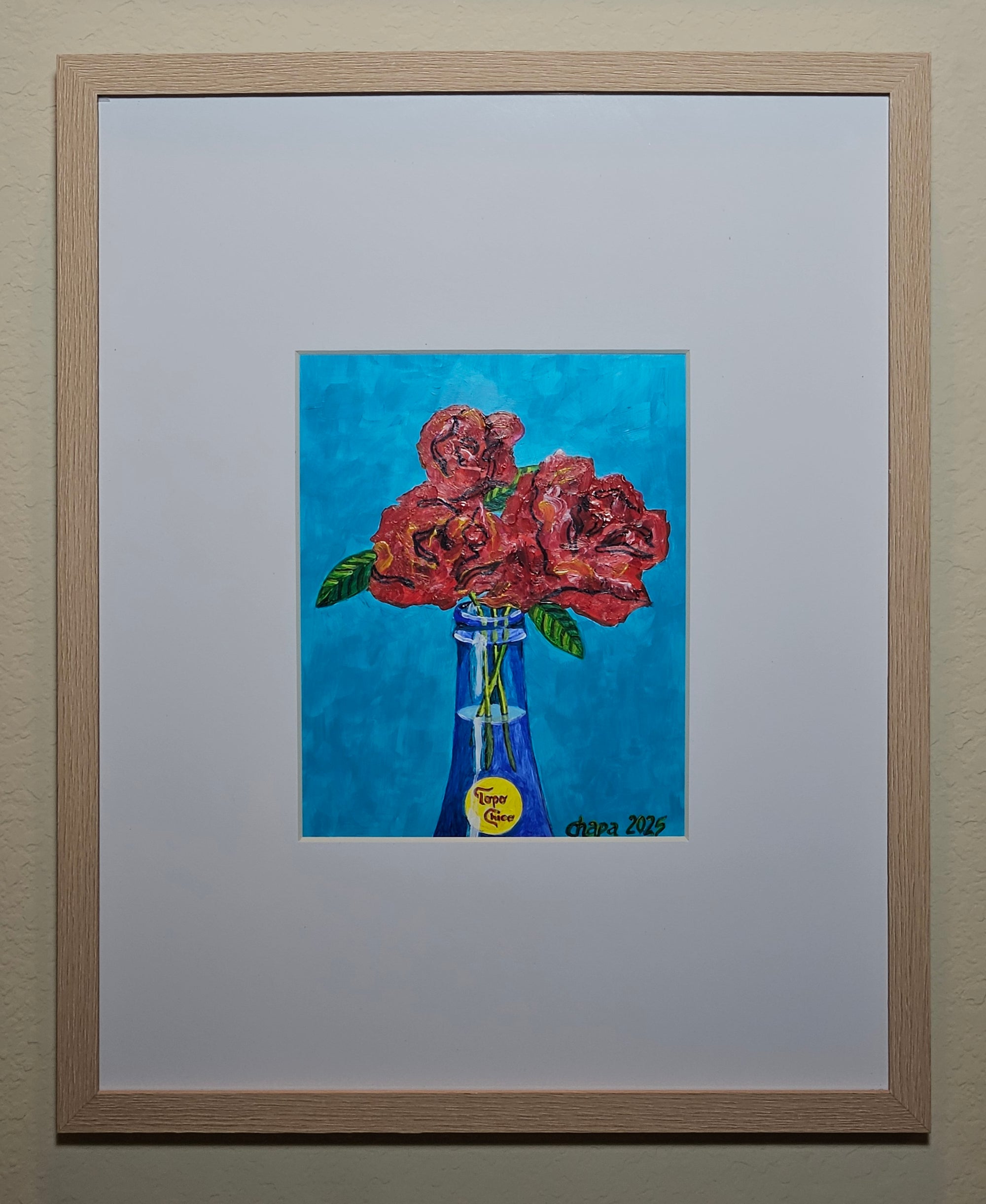 My Three Roses by Manny Chapa