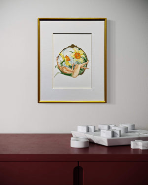 Narcissus Print by Maridad Studio - Framed