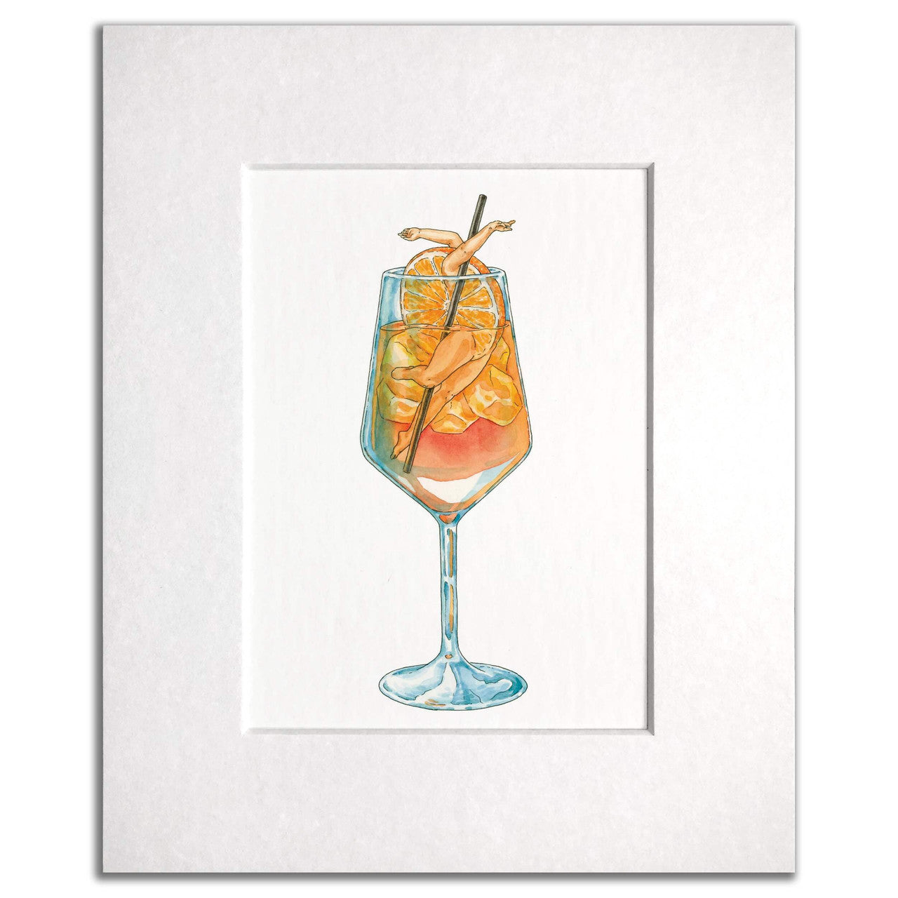 Aperol Spritz Print by Maridad Studio