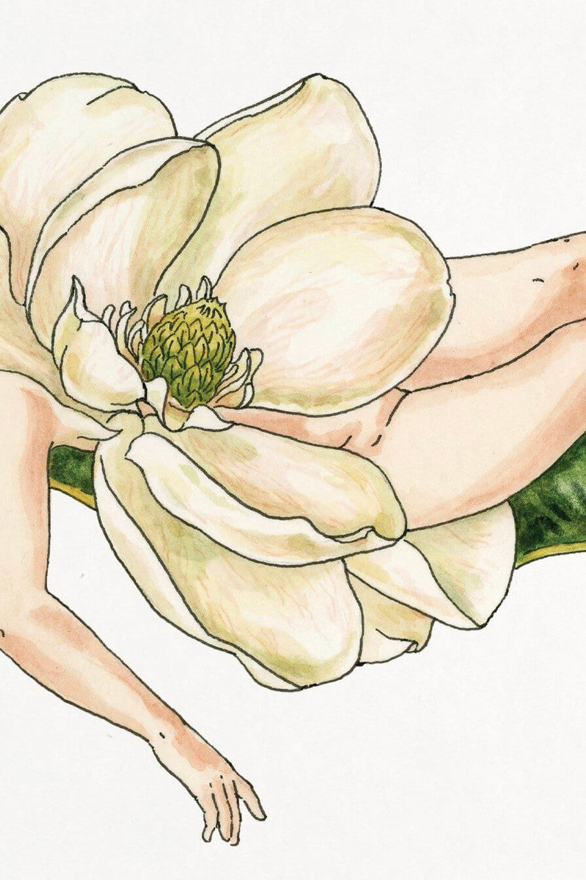 Southern Magnolia Print by Maridad Studio