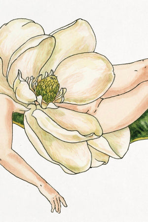 Southern Magnolia Print by Maridad Studio