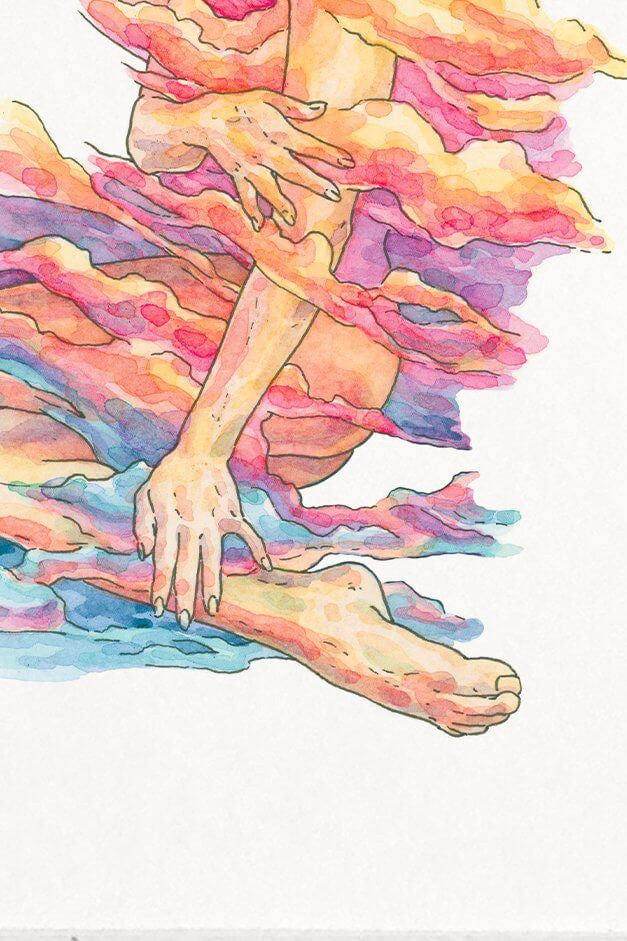 A piece dedicated to all members and allies of the LGBTQ+ community. Love and cherish your inner beauty, and remember to find enjoyment in even the smallest moments of self care.