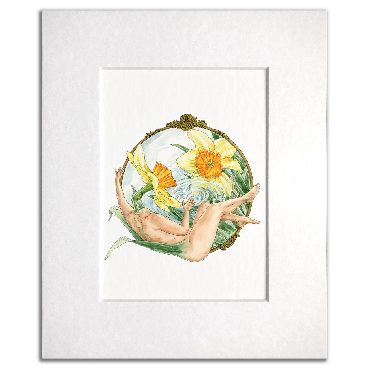 Narcissus Print by Maridad Studio