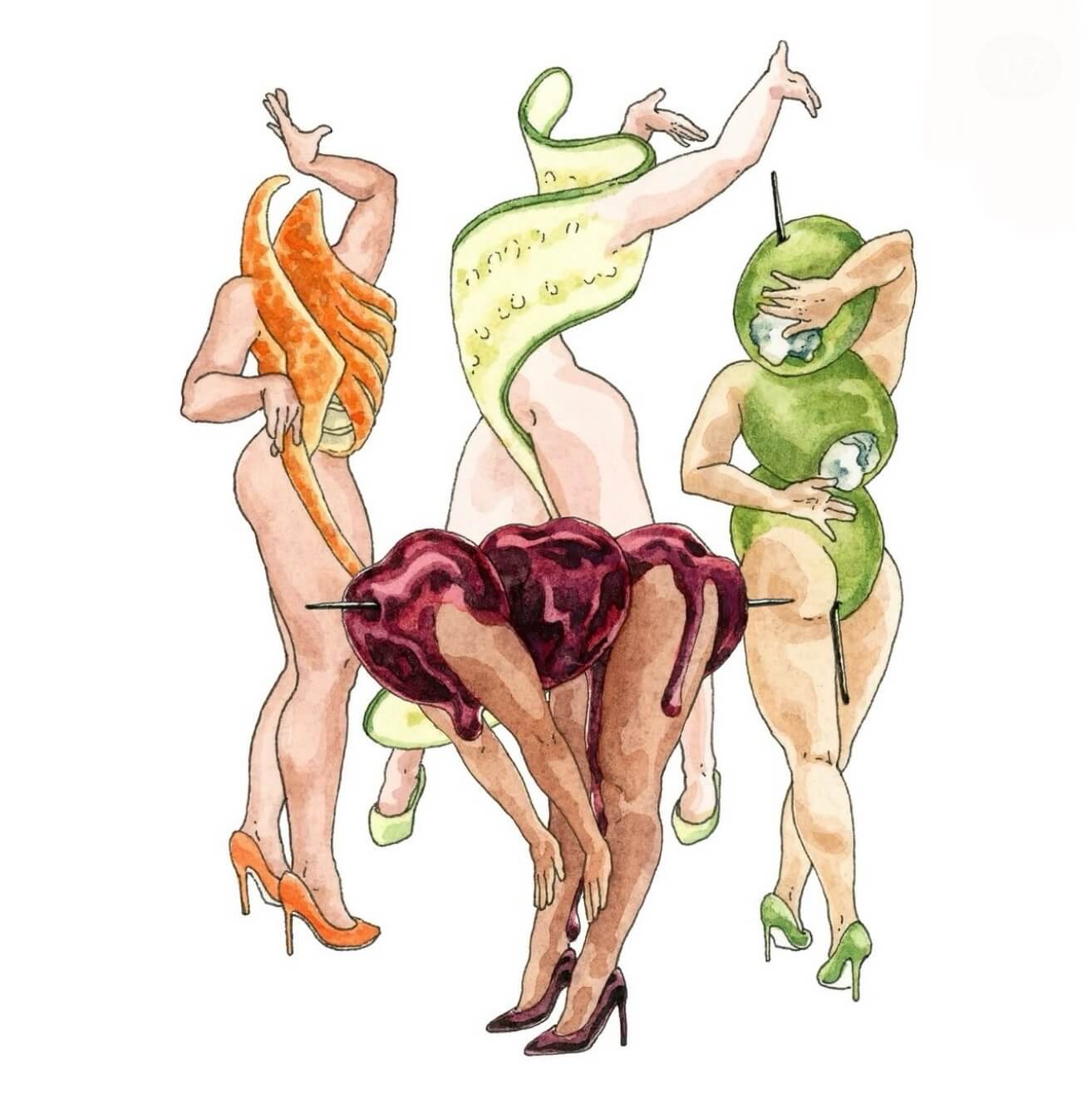 Garnish Gals Print by Maridad Studio + Limited Edition