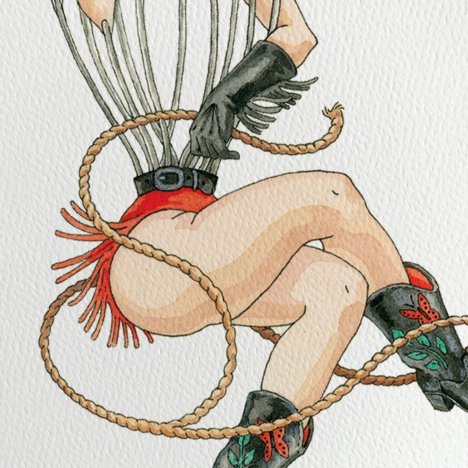 Whisk Miss Print by Maridad Studio