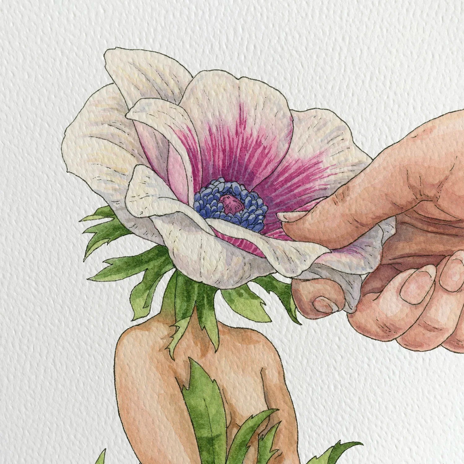 First Touch of Spring Print by Maridad Studio