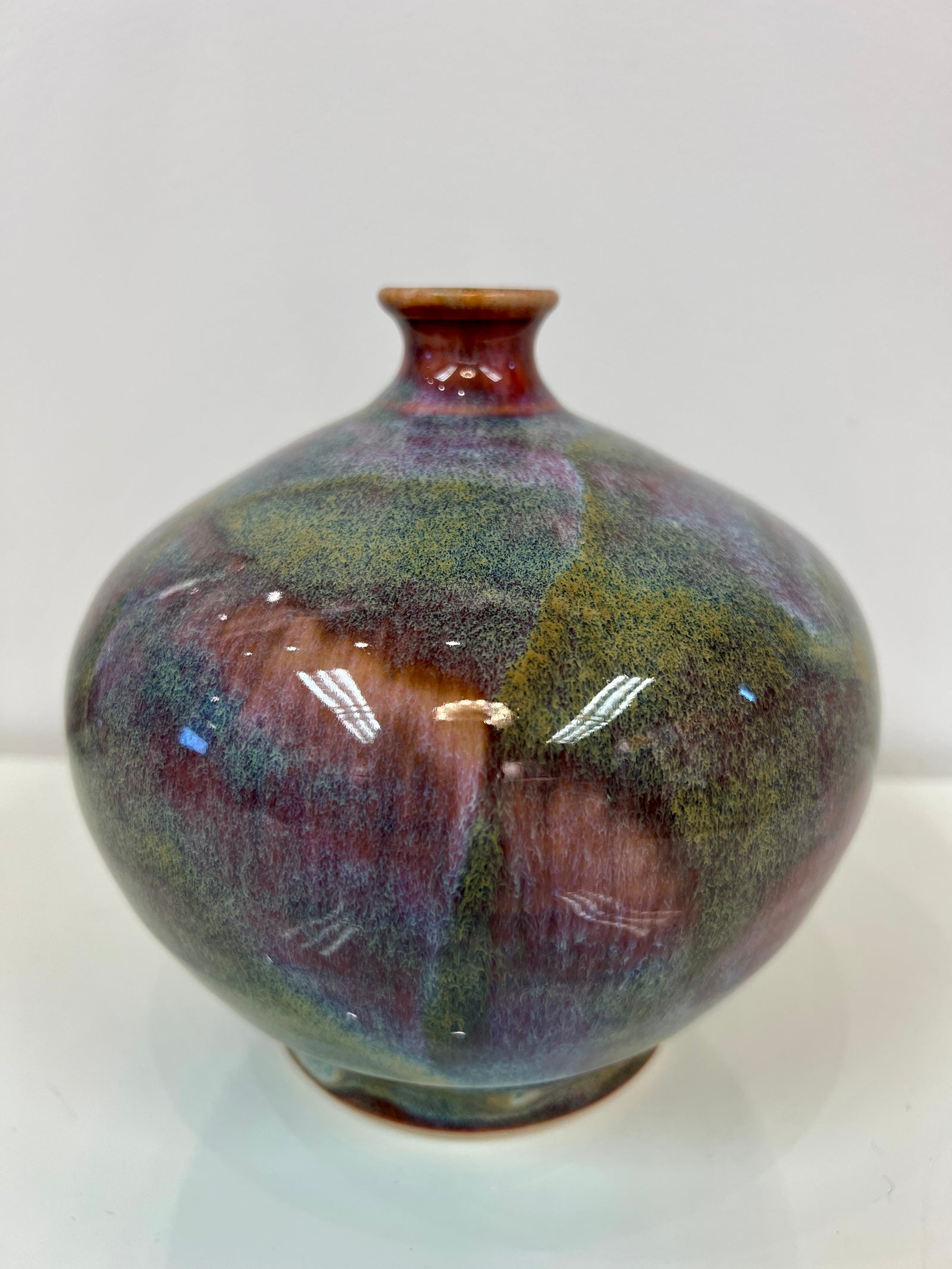 ChunPlum Vase by Mark Kazanoff