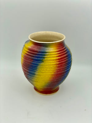 Primary Color Pot by Mark Kazanoff
