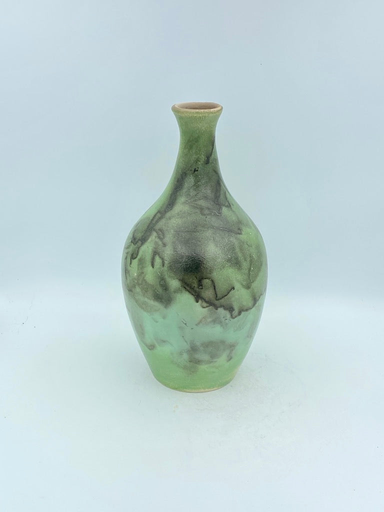 Raku Horsehair Vase #2  by Mark Kazanoff