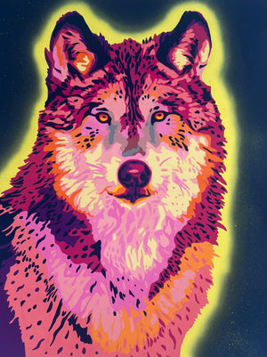 Moon Print by Laurel Chauvin