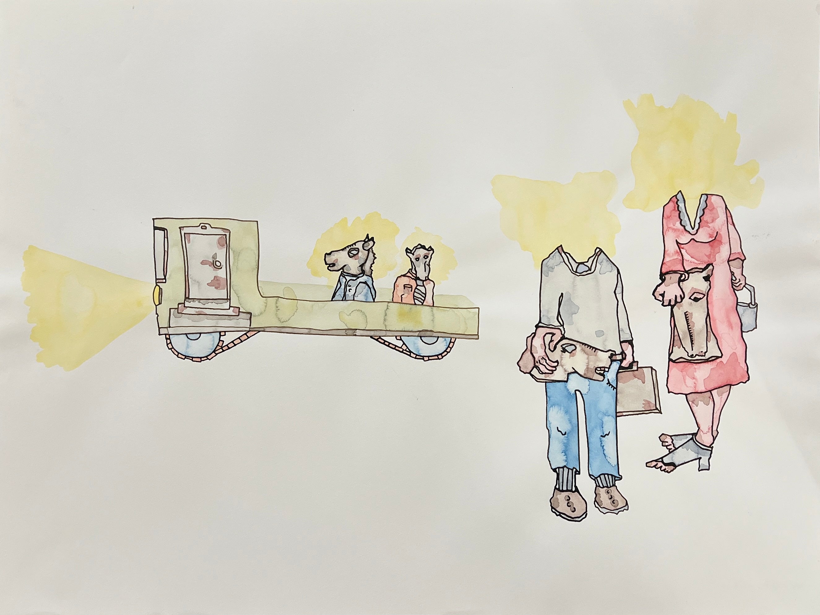 The Street Cars are Up and Running by Nicholas Halligan