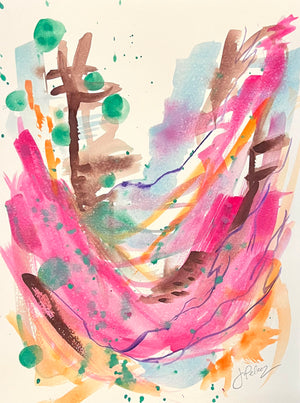 No Agenda - Original Art by Julie Pelaez