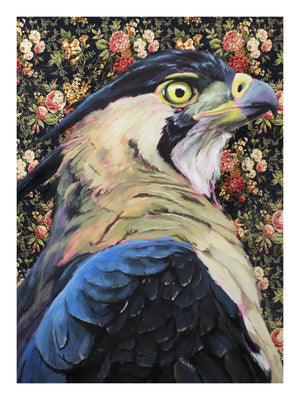Ornate Eagle Hawk Print by Phillip Seymour + 9"x12"
