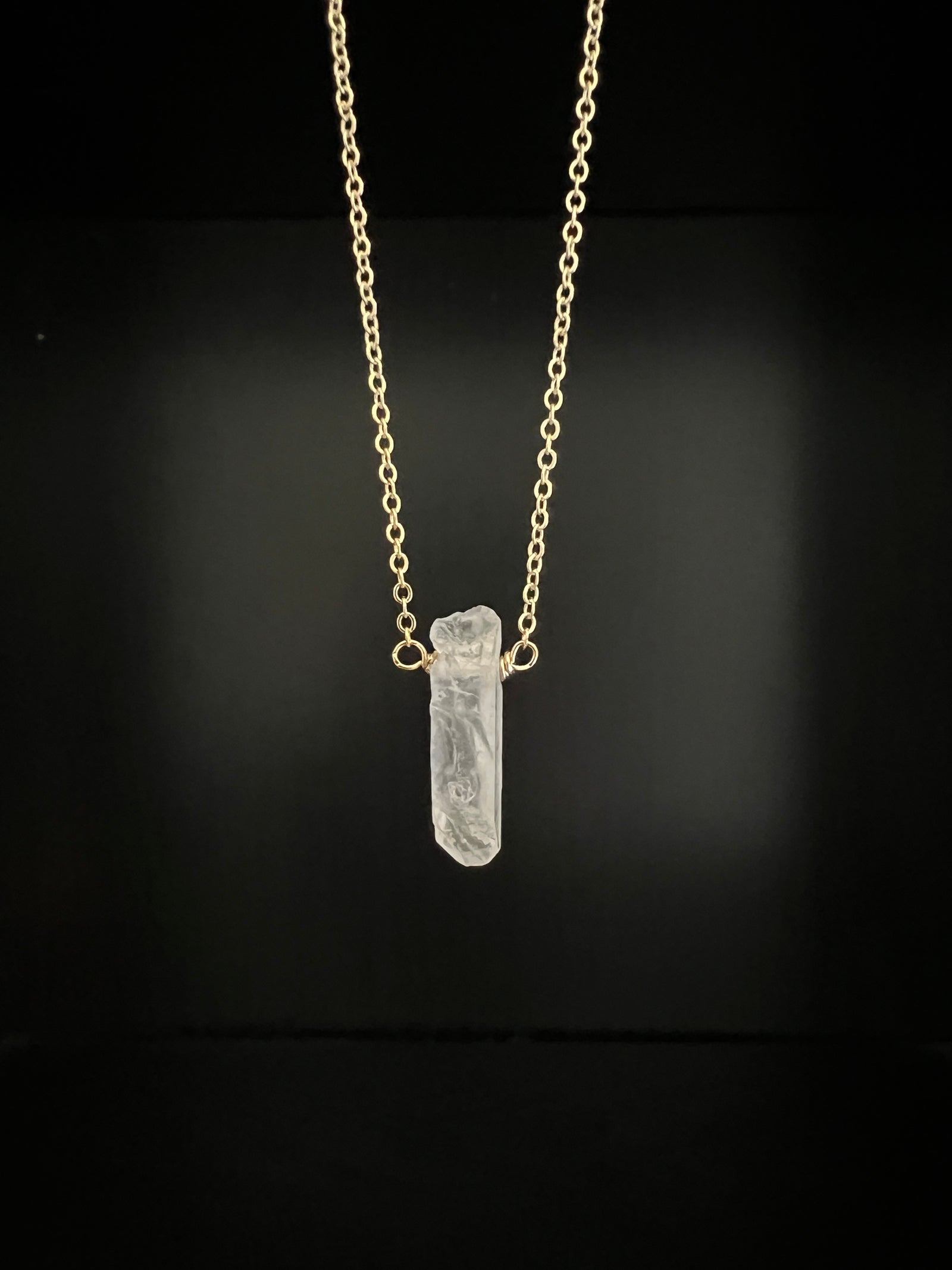Quartz Point Necklace by Pake