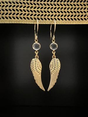 Angel Wing Earrings by Pake