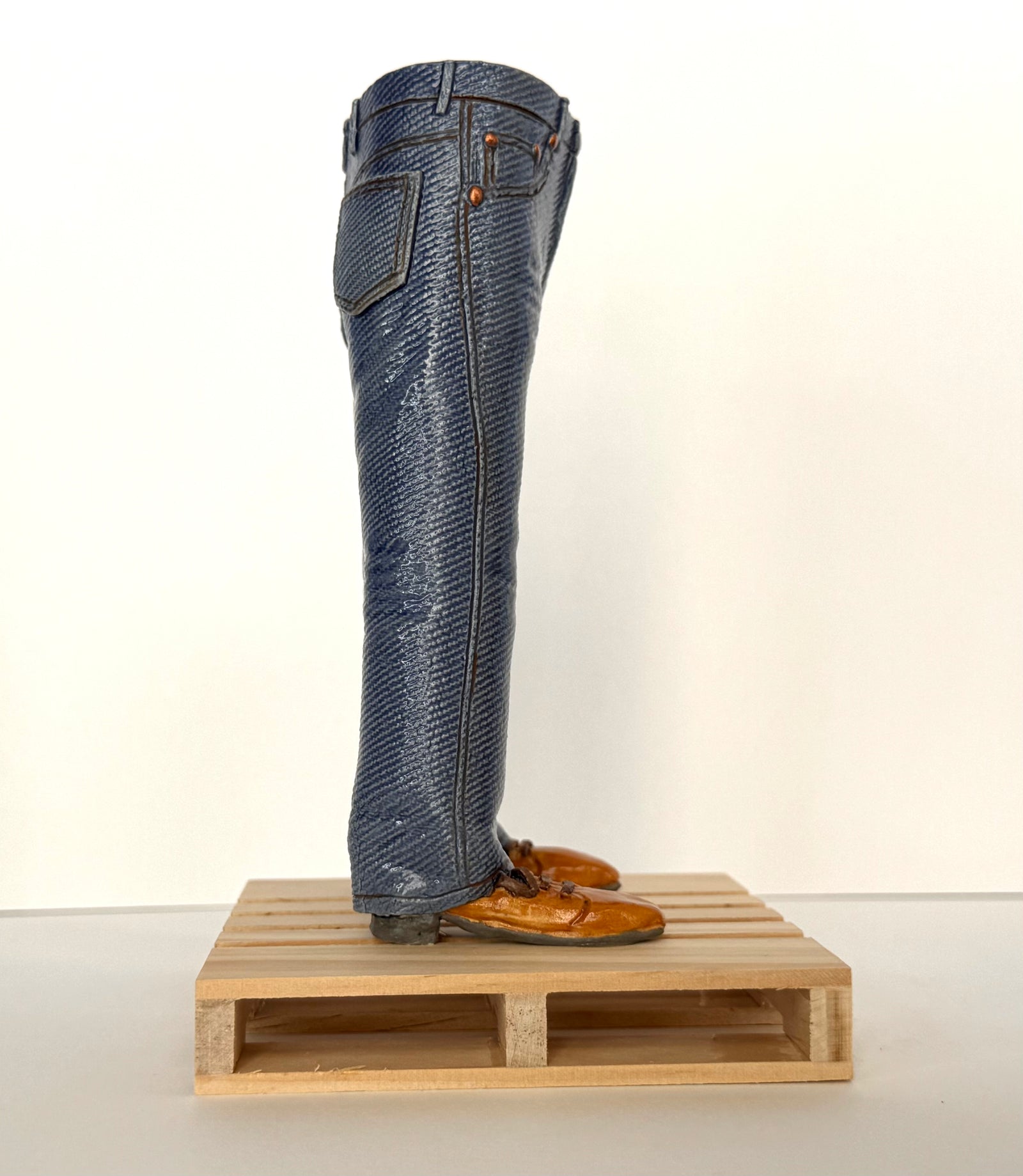 Walkabout Construction Jeans on a Pallet by Pamela Gross