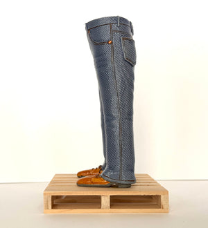 Walkabout Construction Jeans on a Pallet by Pamela Gross