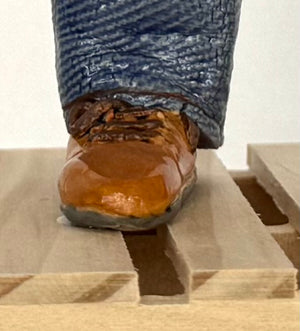 Walkabout Construction Jeans on a Pallet by Pamela Gross