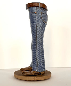 Walkabout Jeans with Knife by Pamela Gross