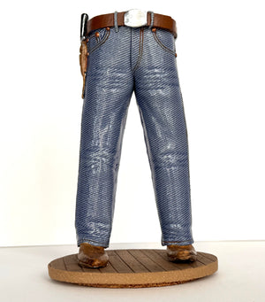 Walkabout Jeans with Knife by Pamela Gross