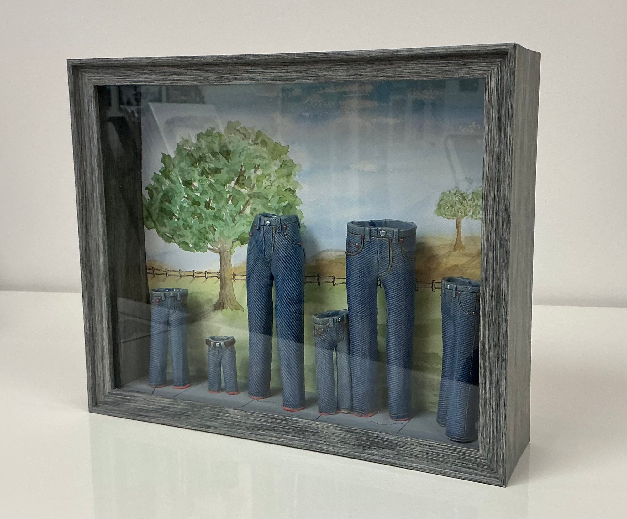 Walkabout Jeans Diorama by Pamela Gross