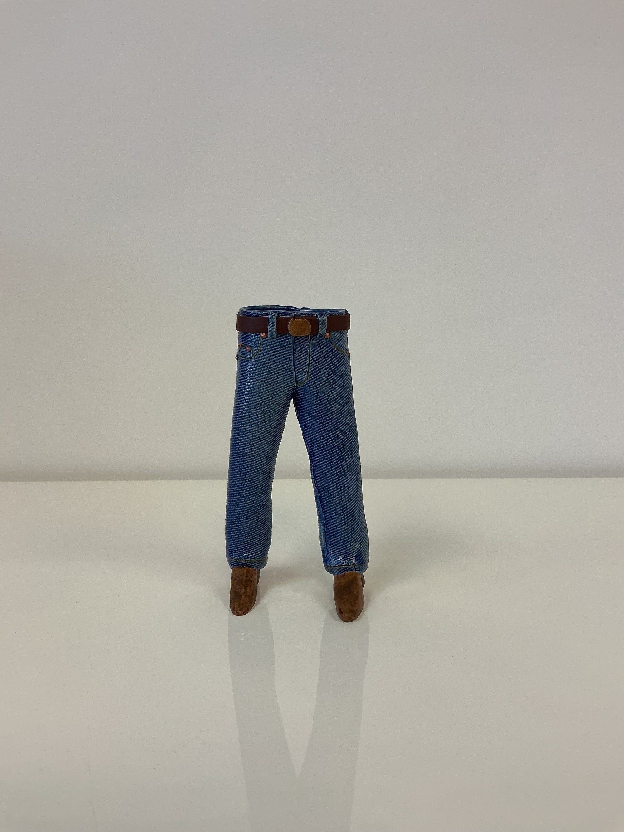 Walkabout Jeans with Belt by Pamela Gross