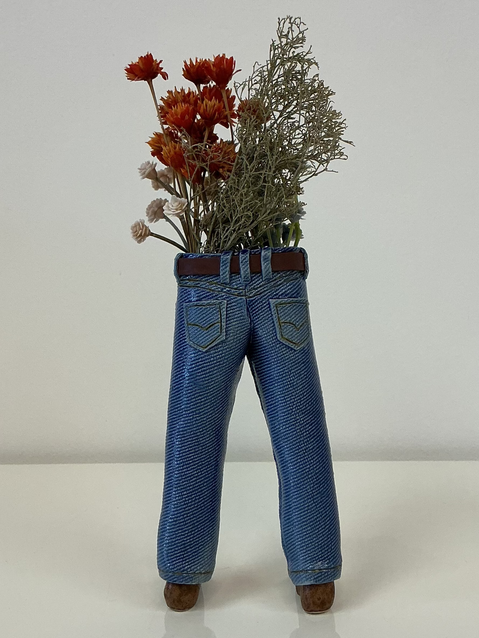 Walkabout Jeans with Belt by Pamela Gross