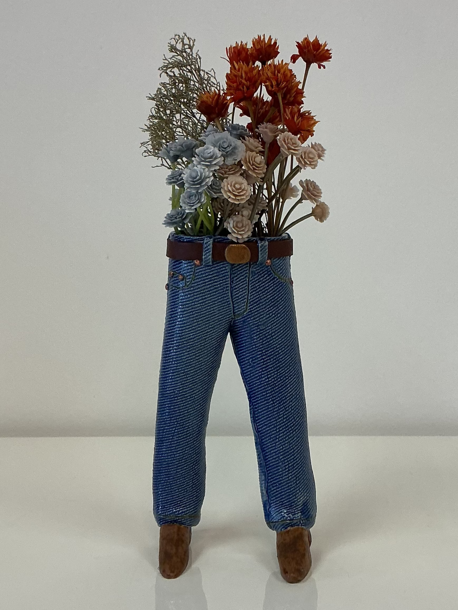 Walkabout Jeans with Belt by Pamela Gross