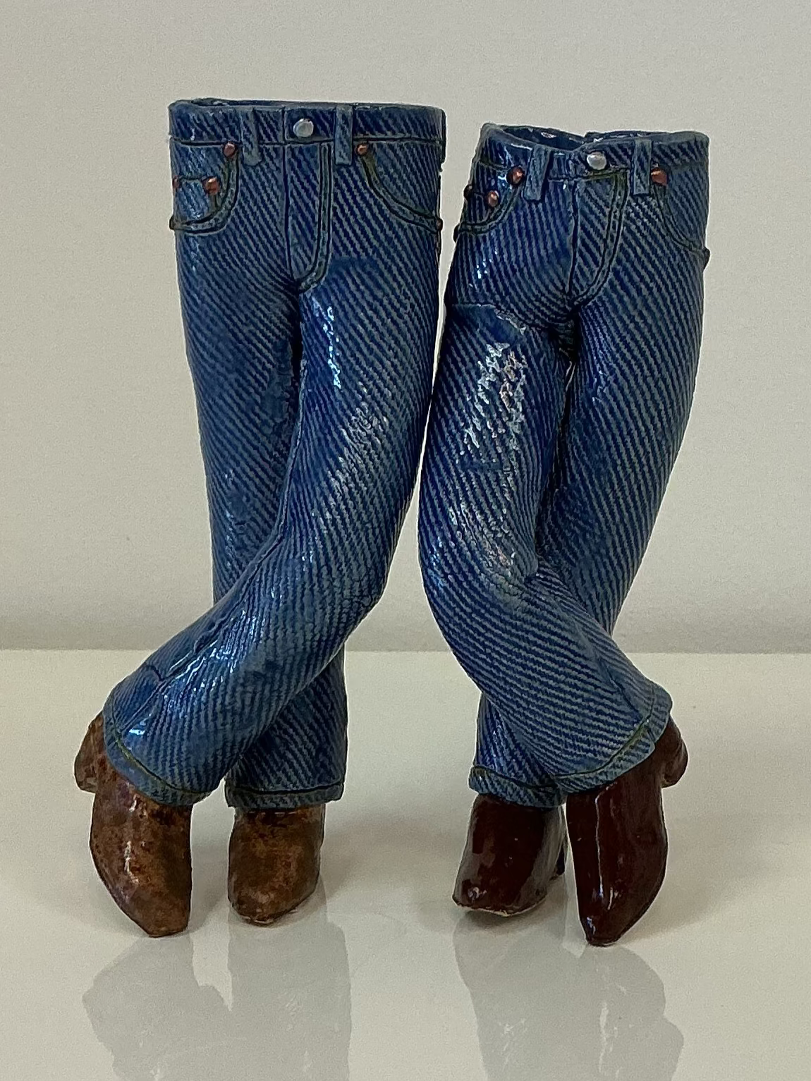 Walkabout Jeans - Dancing Duo by Pamela Gross