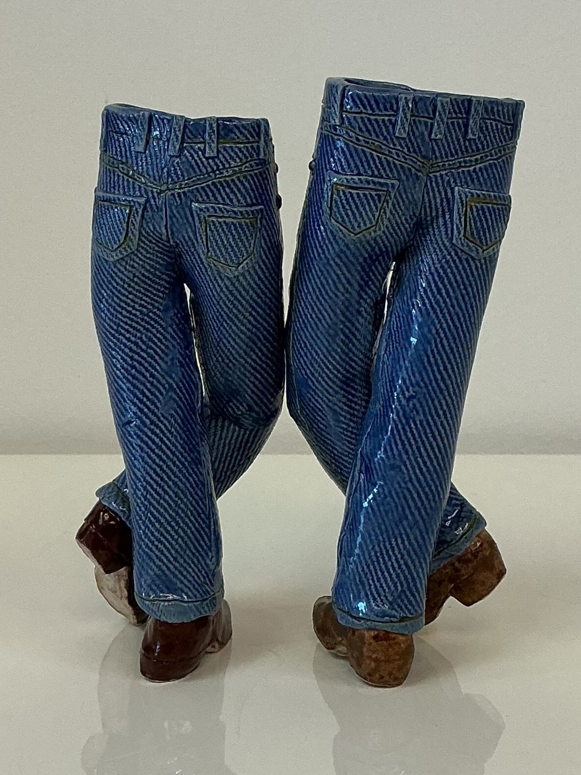 Walkabout Jeans - Dancing Duo by Pamela Gross