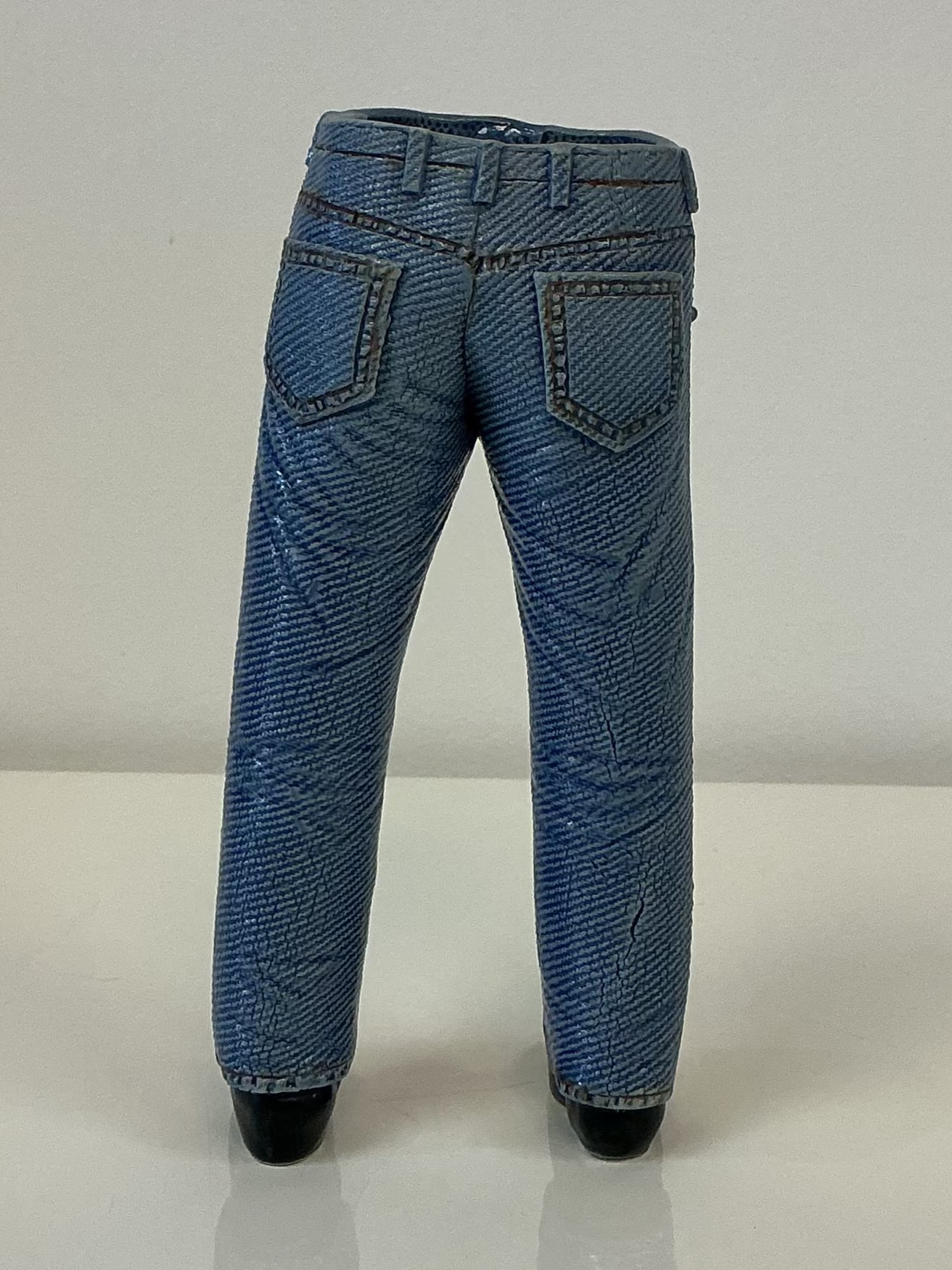 Walkabout Jeans with Black Boots and Dribble by Pamela Gross