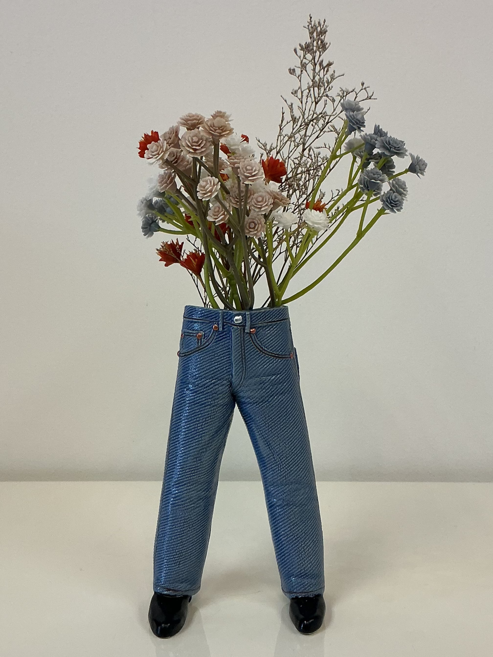 Walkabout Jeans with Black Boots by Pamela Gross