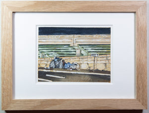 Ben White Feeder Road Near Randalls Supermarket by Paul Moncus