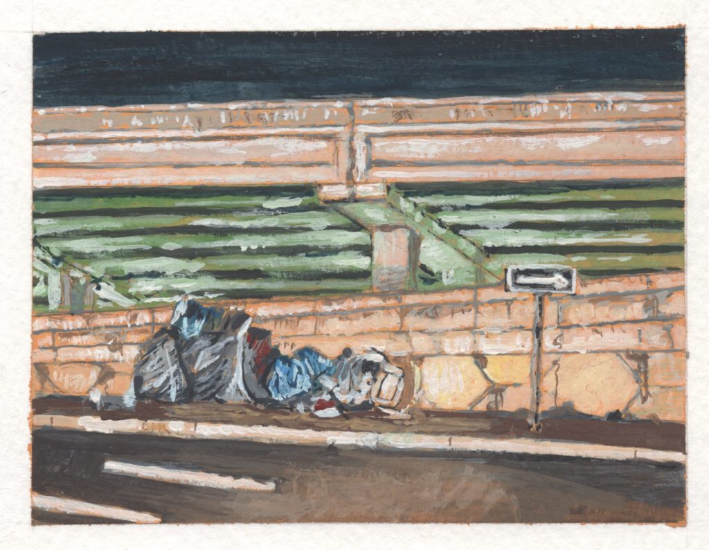 Ben White Feeder Road Near Randalls Supermarket by Paul Moncus