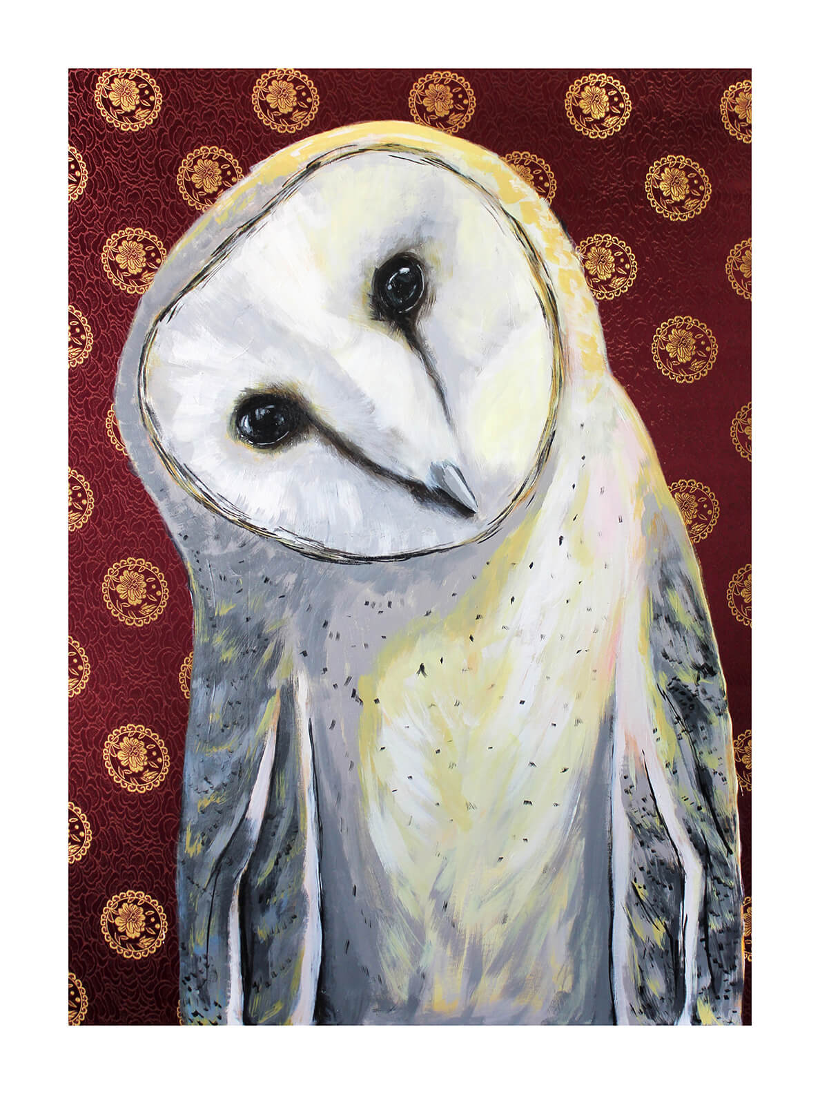 Barn Owl Print by Phillip Seymour