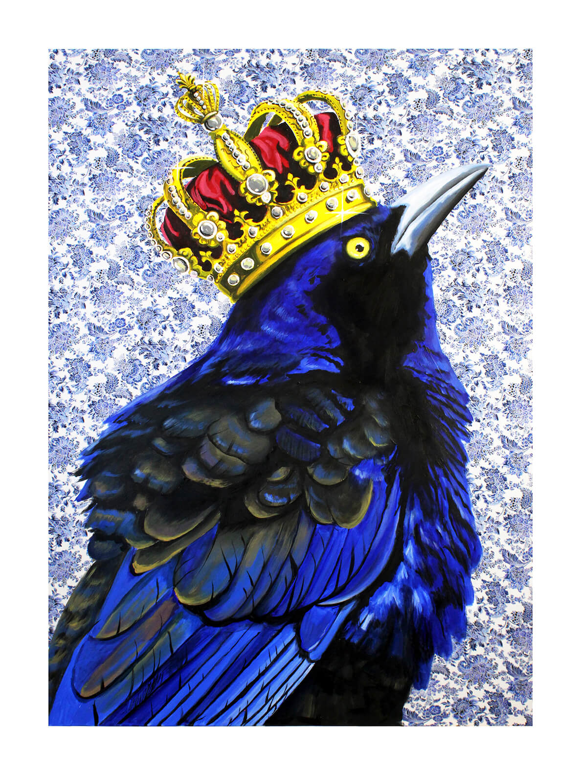 King of Nothing Print by Phillip Seymour + 9"x12"