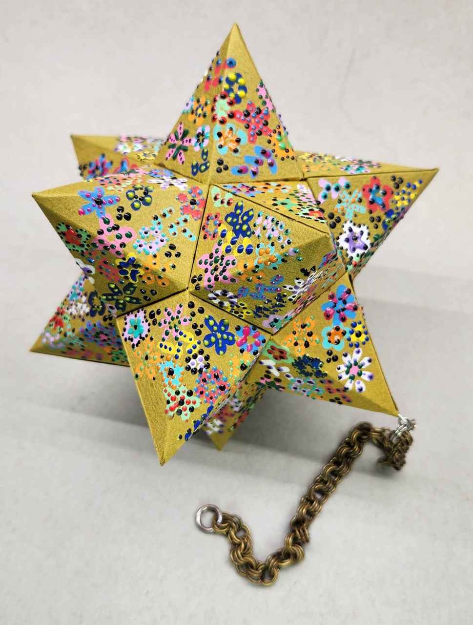 The Great Stellated Dodecahedron. Traditionally representing the Universe or Aether. One of Five Platonic Solids found in Sacred Geometry.