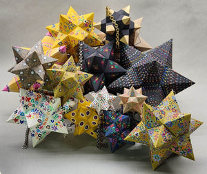 Small Top Circus Dodecahedrons by Rachael Goco