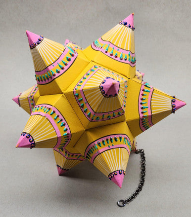 Small Top Circus Dodecahedrons by Rachael Goco