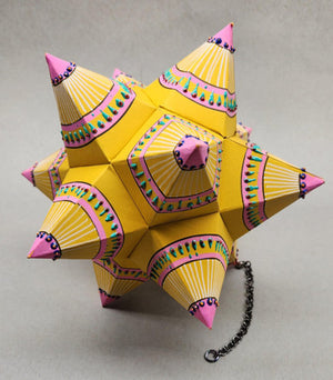 Small Top Circus Dodecahedrons by Rachael Goco