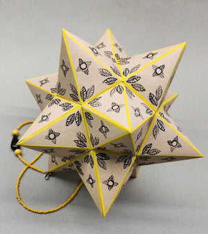 The Great Stellated Dodecahedron. Traditionally representing the Universe or Aether. One of Five Platonic Solids found in Sacred Geometry.