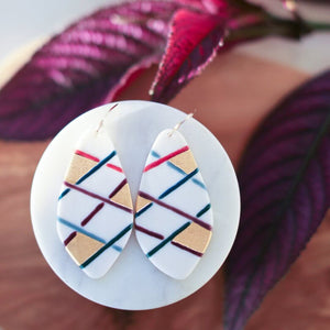 Baja Mosaic Earrings - BAJA Collection by Remnant Studios