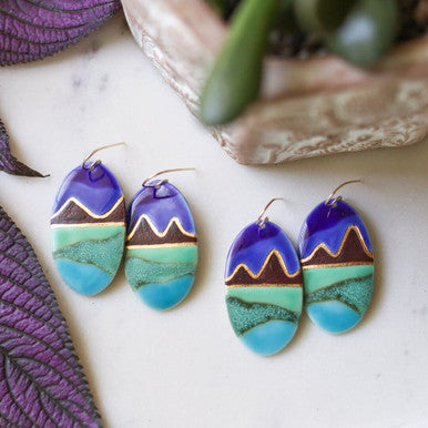 Coastal Earrings - BAJA Collection by Remnant Studios